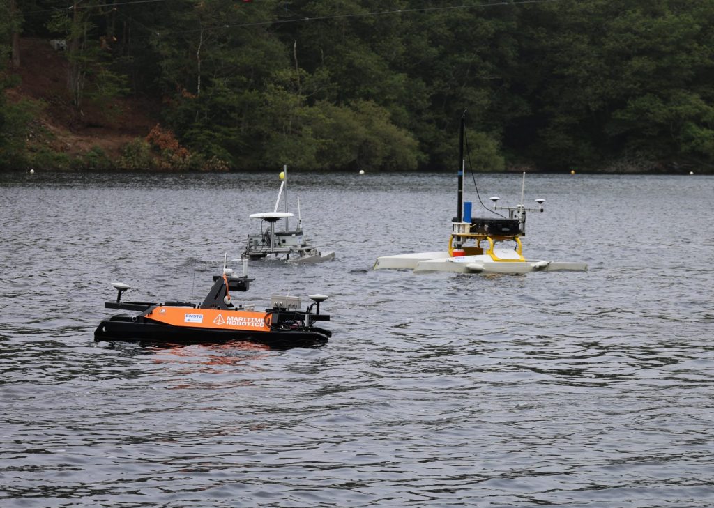 Flotte de drones de surface de l'ENSTA (Brest)